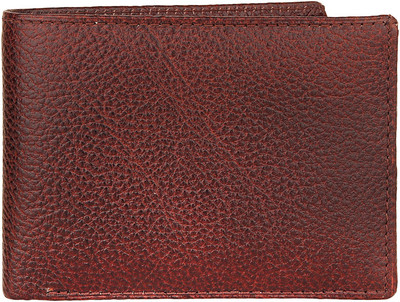 

ALW Men Casual Brown Genuine Leather Wallet(3 Card Slots)