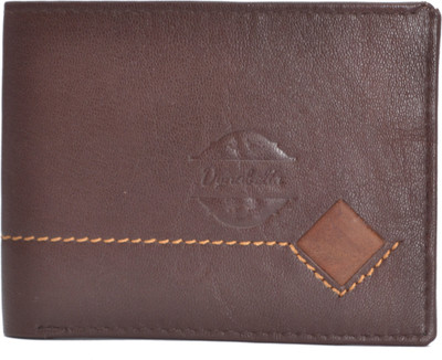 

Dynabella Men Casual Brown Genuine Leather Wallet(5 Card Slots)