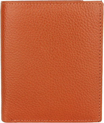 

ALW Men Casual Tan Genuine Leather Wallet(7 Card Slots)