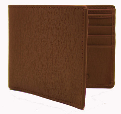 

Nietz Men Casual Brown Artificial Leather Wallet(10 Card Slots)