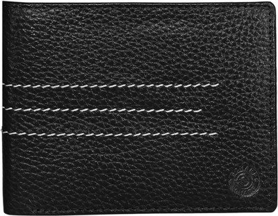 

SCHARF Men Casual Black Genuine Leather Wallet(6 Card Slots)