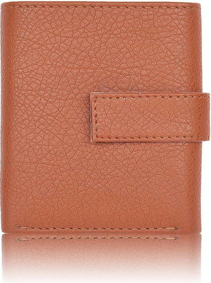 

Twinstar Men Casual Tan Artificial Leather Wallet(11 Card Slots)