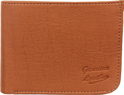 

Hob London Fashion Men Casual Tan Artificial Leather Wallet(3 Card Slots)