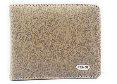 

SFN Boys Casual Beige Artificial Leather Wallet(6 Card Slots), Tan