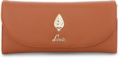 

Lavie Women Trendy Brown Artificial Leather Wallet(5 Card Slots), Tan