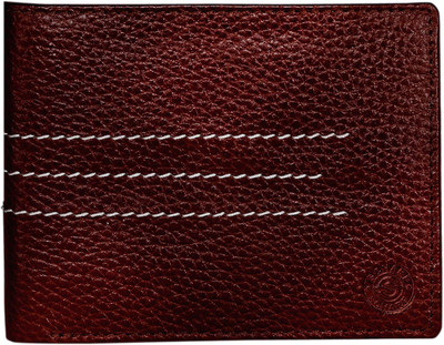

SCHARF Men Casual Brown Genuine Leather Wallet(6 Card Slots)