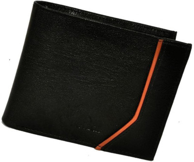 

Quetzal Men Casual Black Genuine Leather Wallet(11 Card Slots)