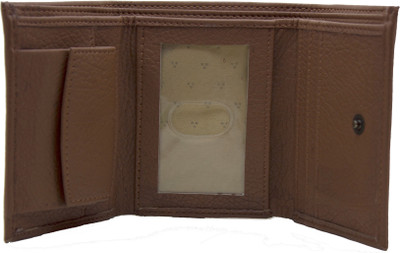 

MS Men Casual Brown Artificial Leather Wallet(4 Card Slots)