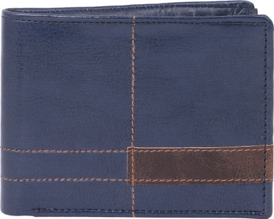 

VITO Men Casual Blue Artificial Leather Wallet(6 Card Slots)