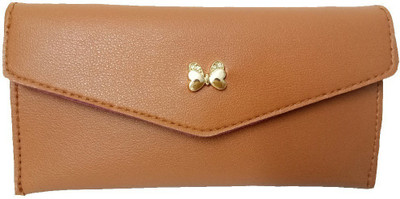 

bandicoot Women Casual Tan Fabric Wallet, Brown
