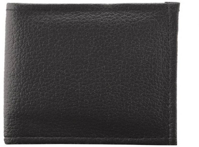 LeeRooy Men Black Artificial Leather Wallet(3 Card Slots)