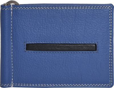 

Carmika Women Casual Blue Genuine Leather Card Holder(6 Card Slots)