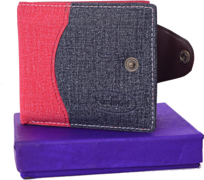

Furious Boys Casual Red, Grey Artificial Leather Wallet(4 Card Slots), White