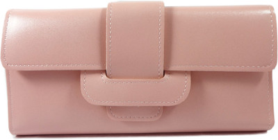 

SB Women Casual Pink Artificial Leather Wallet(11 Card Slots)