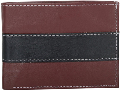 

Nifty Fashion Men Maroon Genuine Leather Wallet(6 Card Slots)