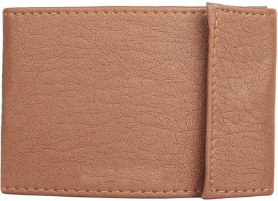 

LAER Boys Casual Tan Genuine Leather Card Holder(10 Card Slots)
