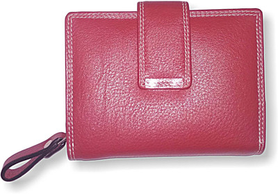 

MUKHERJEE & SONS Women Brown Genuine Leather Wallet(14 Card Slots)