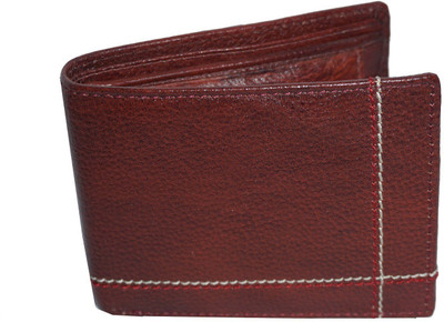 

MAAHIR COLLECTION Men Brown Genuine Leather Wallet(6 Card Slots)