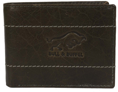 

BULL & BUFFEL Men Formal Brown Genuine Leather Wallet(6 Card Slots), Brown-05