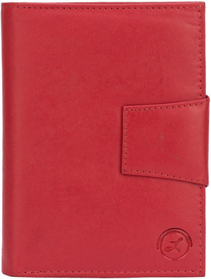 

LIMERENCE Girls Casual Red Genuine Leather Wallet(12 Card Slots)