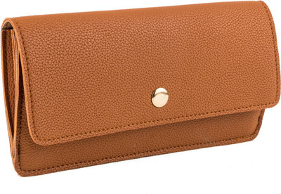 

Designer Bugs Women Casual Brown Artificial Leather Wallet(6 Card Slots)