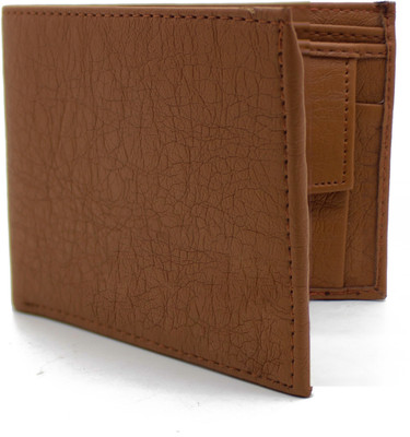 

Nietz Men Casual Tan Artificial Leather Wallet(4 Card Slots), Brown