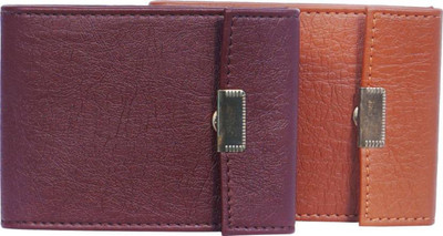 

Just Leather Men Multicolor Artificial Leather Wallet(12 Card Slots), Brown