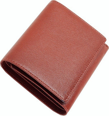 

Eyeslanguage Men Casual Brown Genuine Leather Wallet(6 Card Slots), Tan