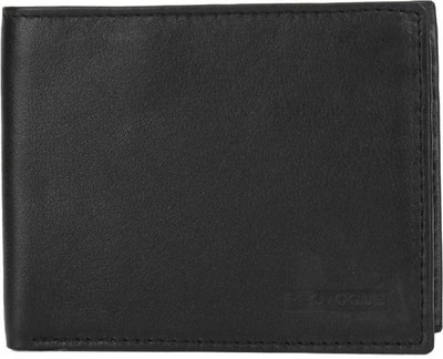 

SB Men Formal Black Artificial Leather Wallet(6 Card Slots)