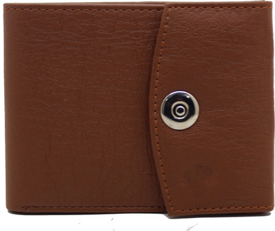 

MS Men Casual Tan Artificial Leather Wallet(6 Card Slots)