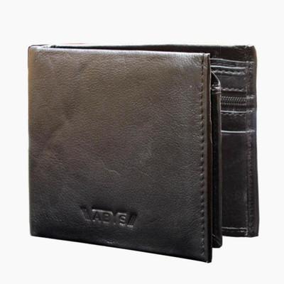 

ABYS Men Casual Black Genuine Leather Wrist Wallet(6 Card Slots)