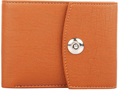 

FERRET Men Casual Tan Genuine Leather, Artificial Leather Wallet(6 Card Slots)
