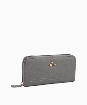 

Lavie Women Casual Grey Artificial Leather Wallet(8 Card Slots)