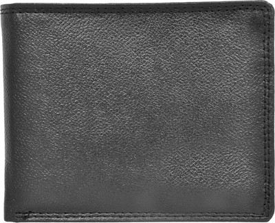 

Ajeraa Men Casual Black Genuine Leather Wallet(7 Card Slots)
