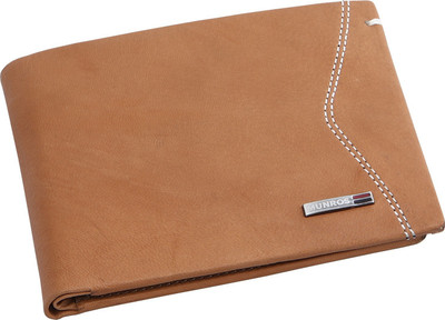 

MUNROS Men Casual Brown Genuine Leather Wallet(6 Card Slots), Tan