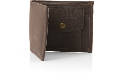 

LeeRooy Men Formal Brown Canvas Wallet(3 Card Slots), Black