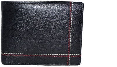 

MAAHIR COLLECTION Men Casual Black Genuine Leather Wallet(6 Card Slots)