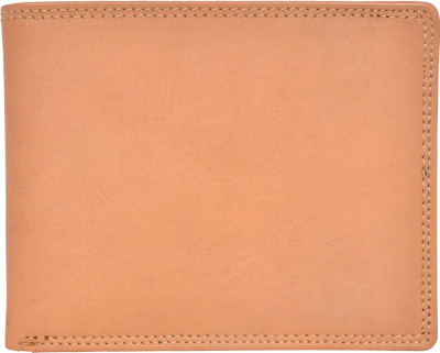 

Ajeraa Men Casual Tan Genuine Leather Wallet(7 Card Slots)