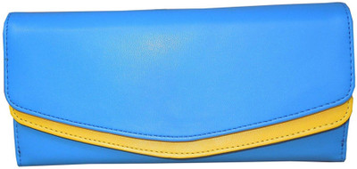 

Spice Art Women Blue Genuine Leather Wallet(5 Card Slots)