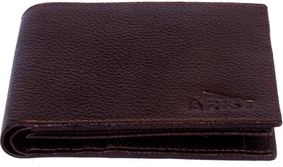 

Arist Men Formal Brown Genuine Leather Wallet(9 Card Slots)