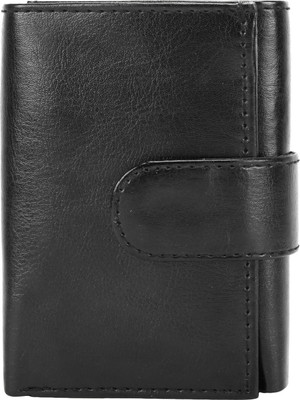 

BumBart Collection Men Travel Black Artificial Leather Wallet(7 Card Slots)