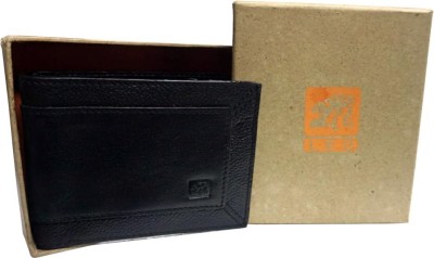 

Leo Men Formal Black Genuine Leather Wallet(8 Card Slots)