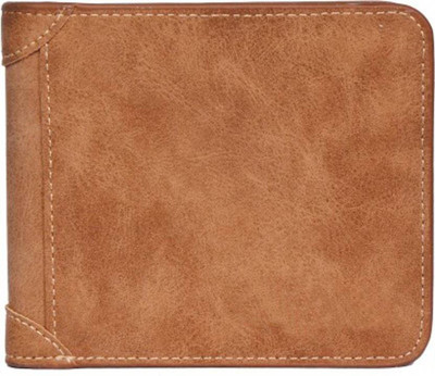 

TWINSTAR Men Casual Tan Artificial Leather Wallet(8 Card Slots)