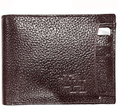 

TannedHides Boys Casual Brown Genuine Leather Wallet(6 Card Slots)