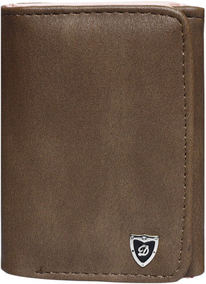 

Feminist Women Casual Brown Artificial Leather Wallet(4 Card Slots)