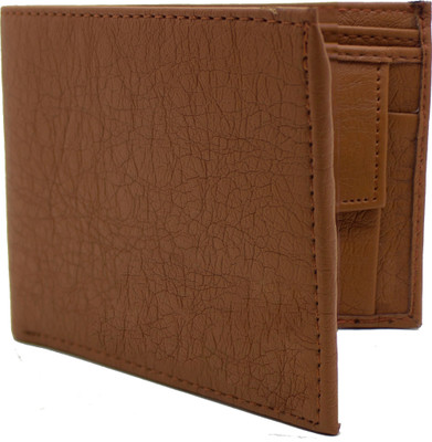 

MS Men Casual Brown Artificial Leather Wallet(4 Card Slots)