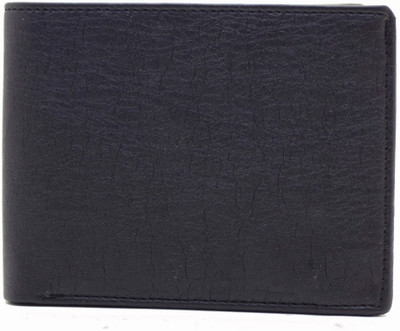 

MS Men Casual Black Artificial Leather Wallet(10 Card Slots)
