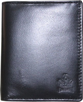 

KINGSMAN Men Casual Black Genuine Leather Card Holder(8 Card Slots)