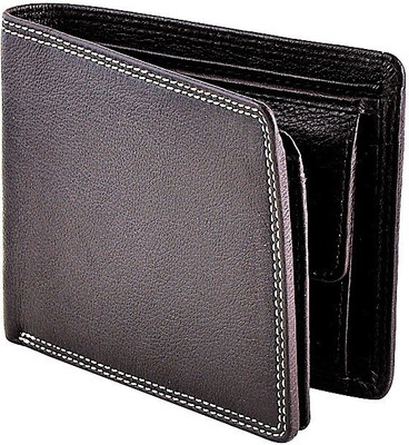 

Eyeslanguage Men Formal Black Genuine Leather Wallet(6 Card Slots), Brown