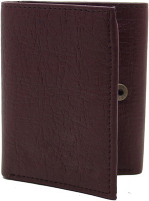 

MS Men Formal Brown Artificial Leather Wallet(2 Card Slots)